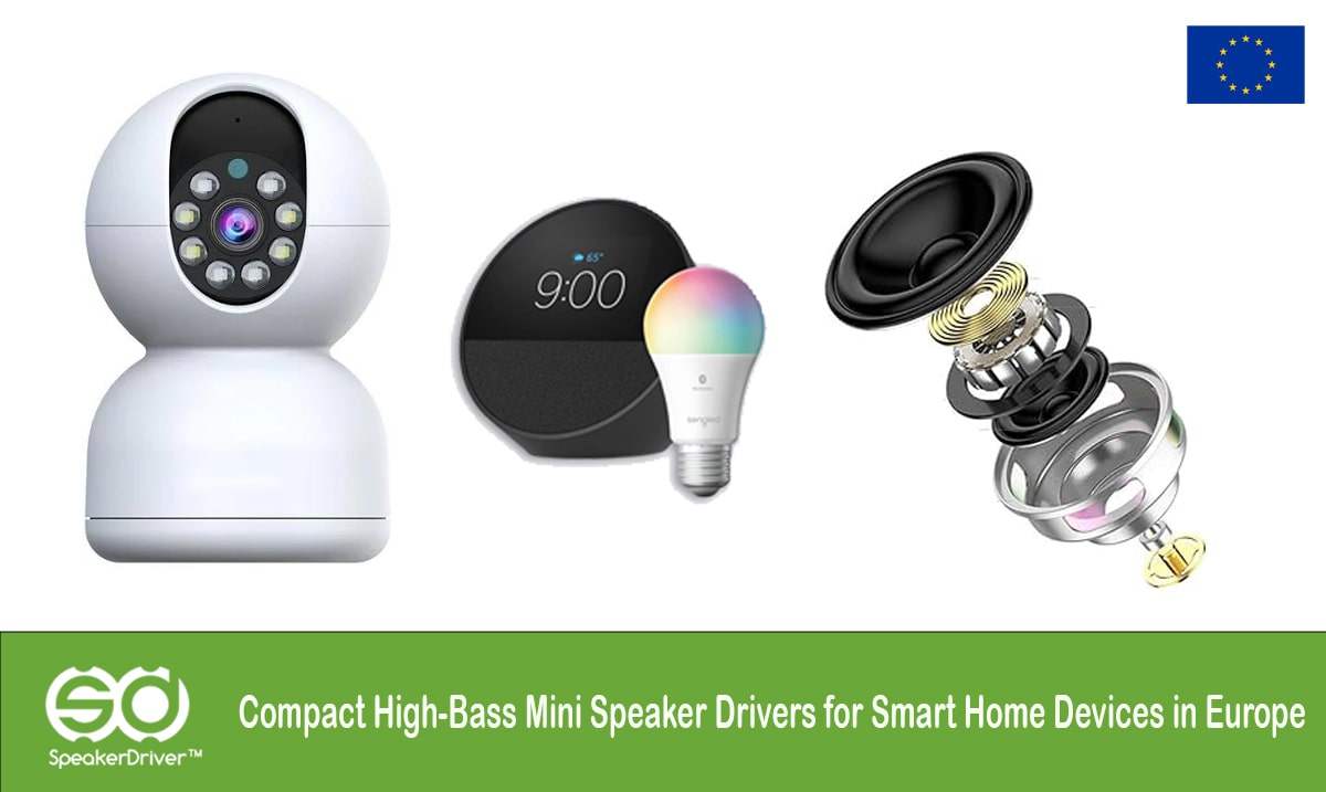 Compact High-Bass Mini Speaker Drivers for Smart Home Devices in Europe