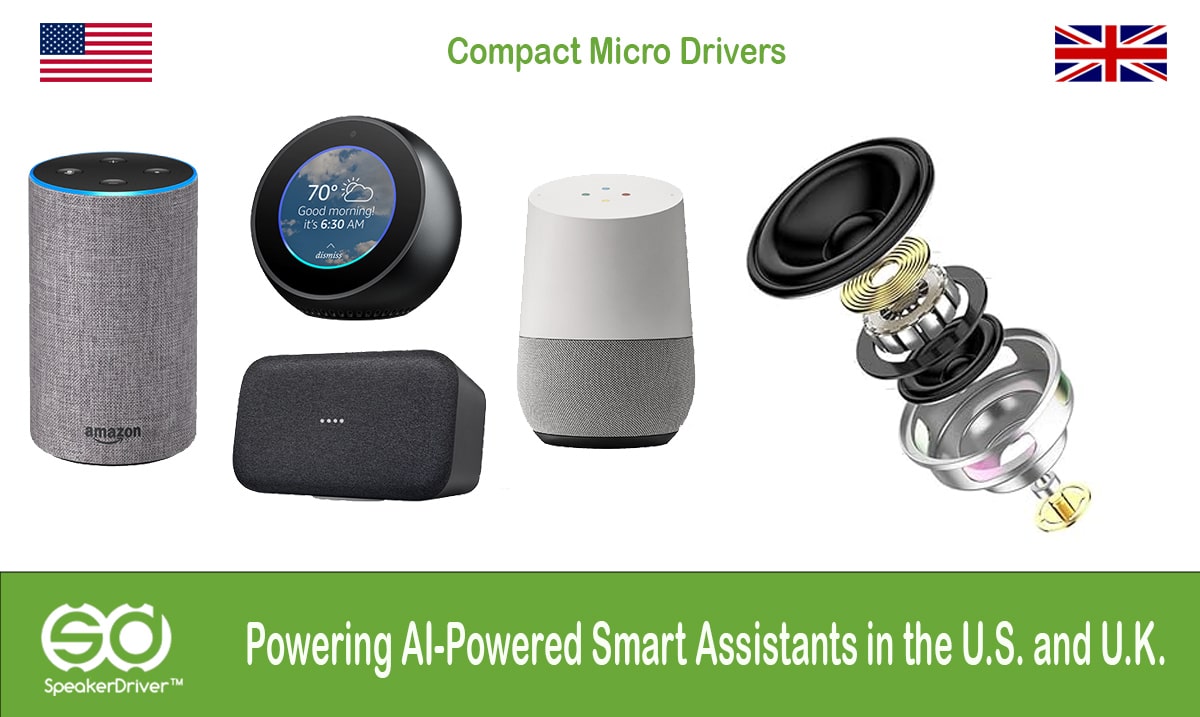 Compact Micro Drivers Powering AI-Powered Smart Assistants in the U.S. and U.K.